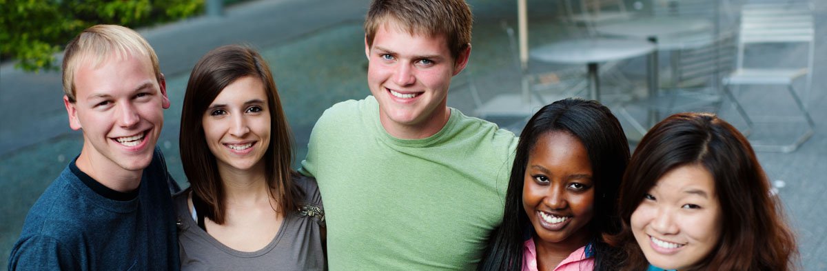 Photo: Group of Smiling Teens