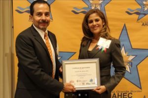 Photo: Araceli Award Presentation